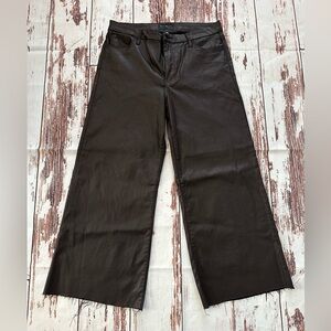 Kut from the Kloth brown coated jeans